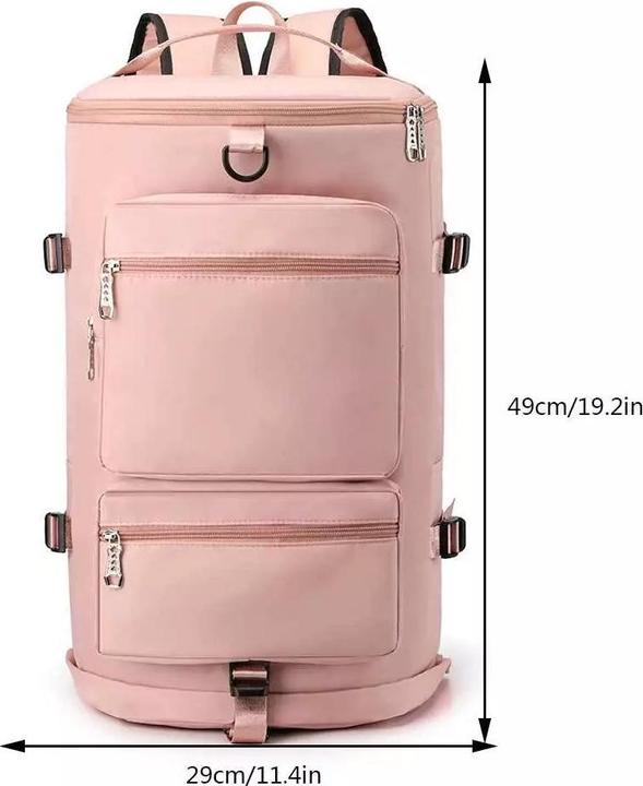 Image du produit Only-Bags.Store Sac à dos de voyage, sac à dos de randonnée de grande capacité, séparation sec-humide sac à bagages