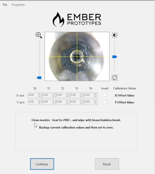 Image du produit Ember Prototypes Outil d'étalonnage XY assisté par caméra EMBER