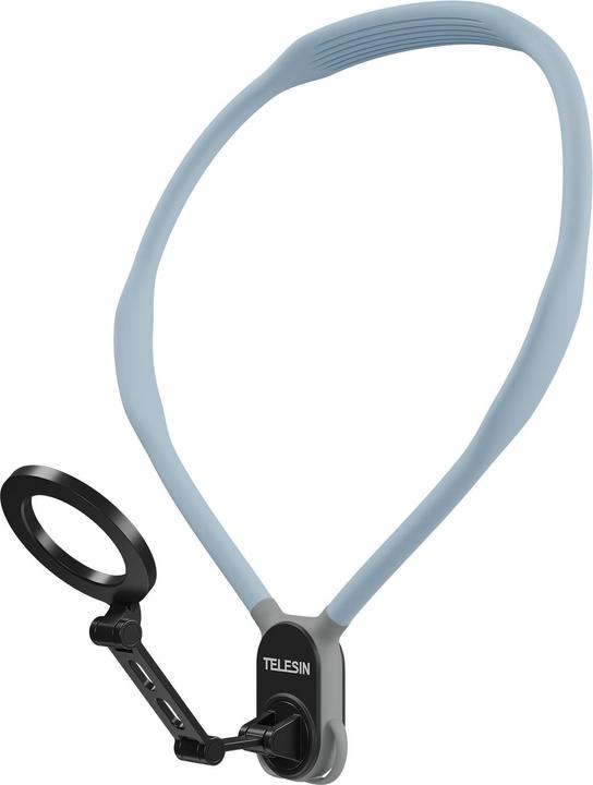 Image du produit Telesin magnetic neck mount for mobilephone-Max Version(Light blue)