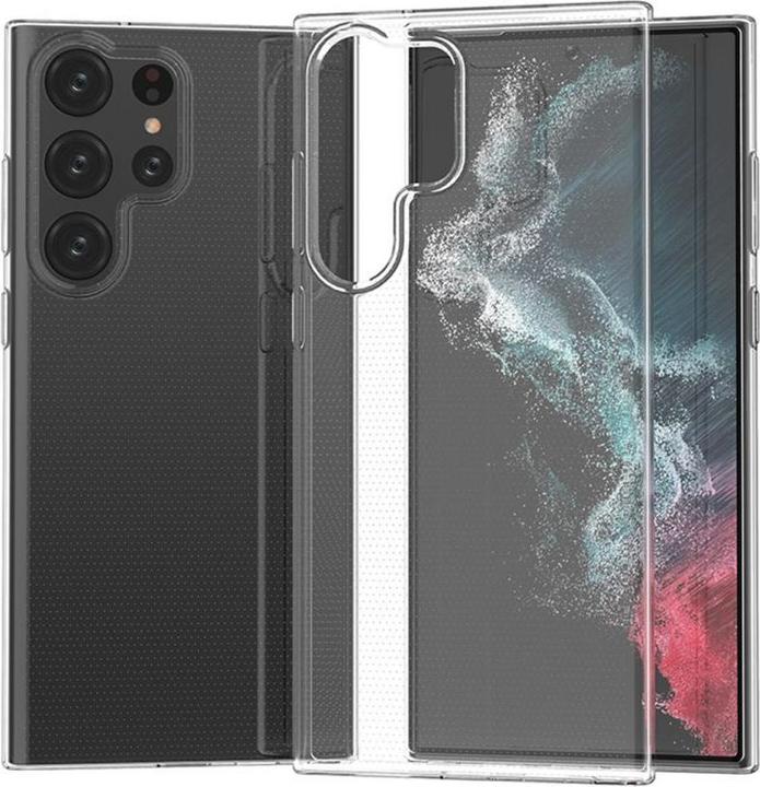 Actual product image Hurtel Ultra Clear 0.5mm case Samsung Galaxy S23 Ultra thin cover transparent (Samsung Galaxy S23 Ultra)