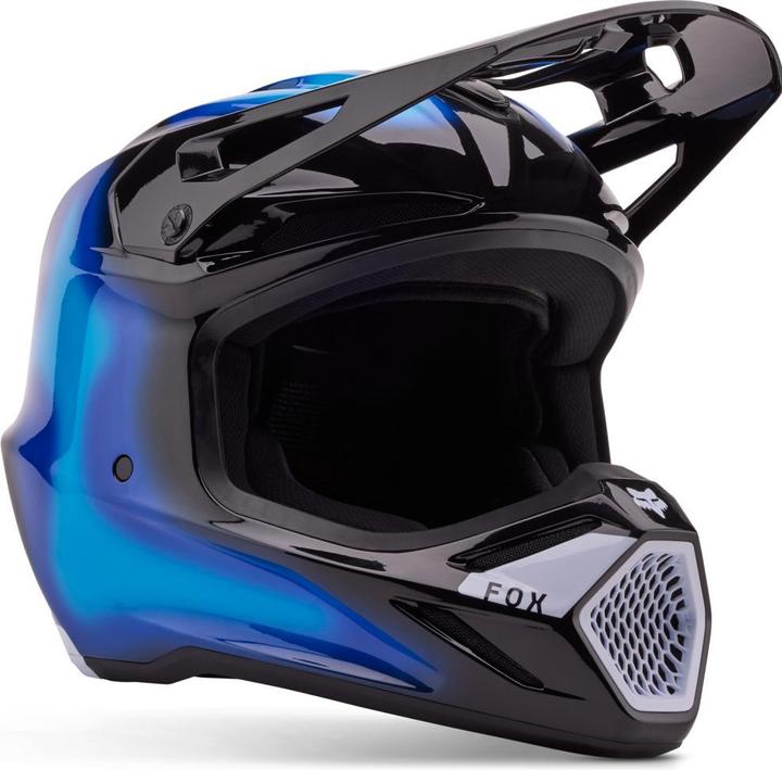 Immagine prodotto Fox Casco 24 V3 Volatile Blk/Blu (56 cm, S)