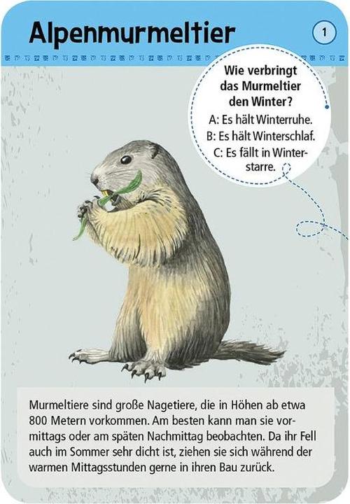 Produktbild Expedition Natur 50 heimische Tiere & Pflanzen im Gebirge (Deutsch, 1 - 20 Spieler)