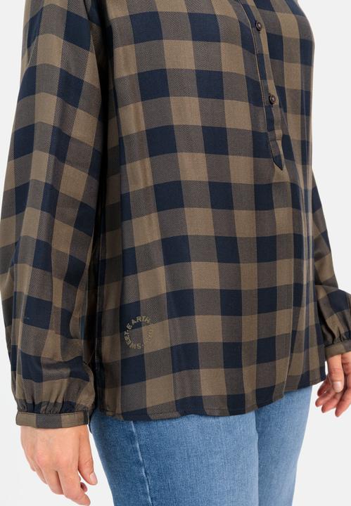 Produktbild Camel Active Regular Fit Karobluse aus Viskose (M)