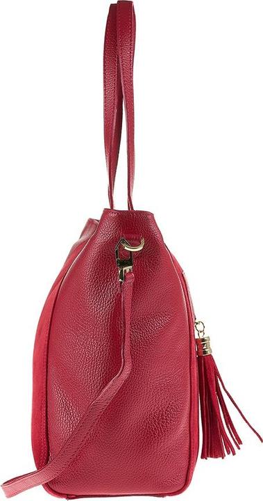 Actual product image Pierre Cardin Damenhandtasche Made In Italy - Modell Erisia Plus - 100% Leder - 48.0 X 30.0 X 16.0 Cm
