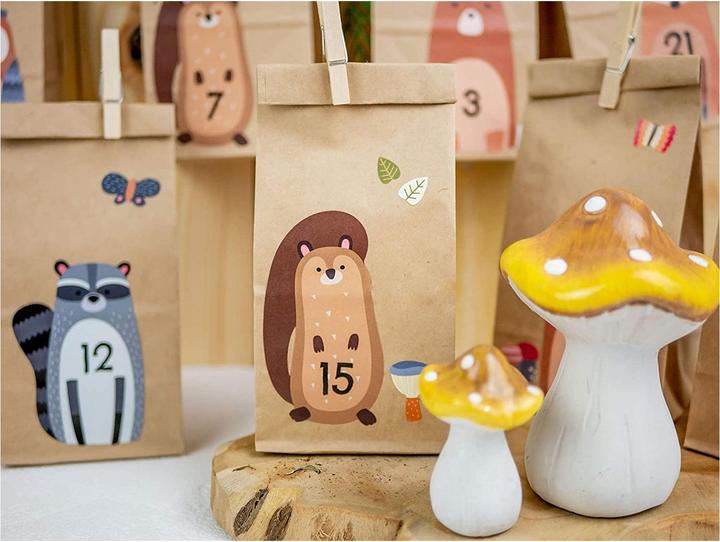 Actual product image Papierdrachen Forest animals