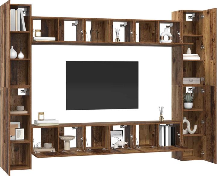 Produktbild vidaXL Wandaufbewahrung (30 x 30 x 90 cm)