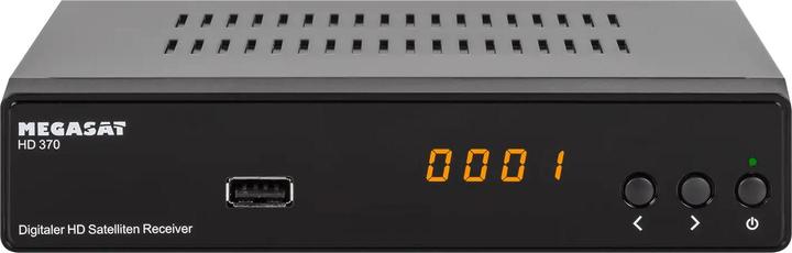 Actual product image Megasat HD 370 - Black (DVB-S2, DVB-S)