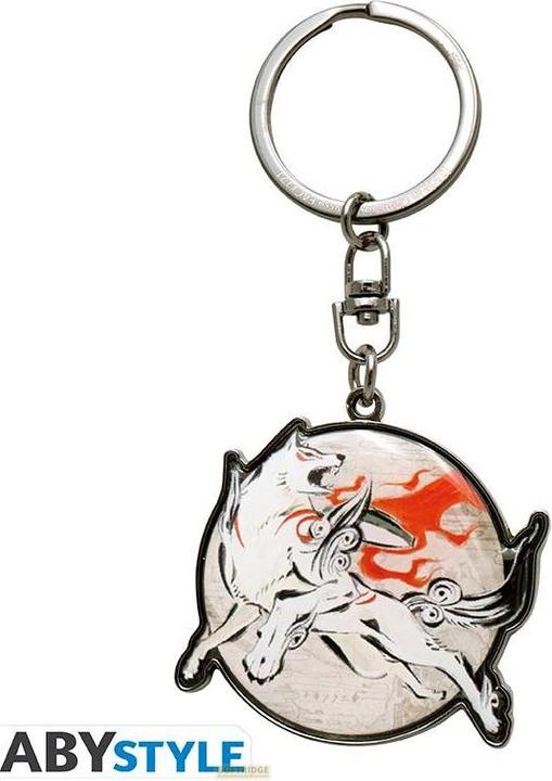 Actual product image ABYstyle Portachiavi Okami : Amaterasu (AX2)