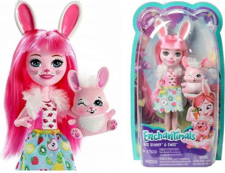 Image du produit Enchantimals Bree Lapin & Twist - Mini Poupée - 4 ans et +