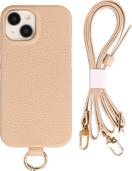 Immagine prodotto PhoneLook Custodia di lusso con cinturino in pelle regolabile e staccabile + MagSafe (Apple iPhone 15)