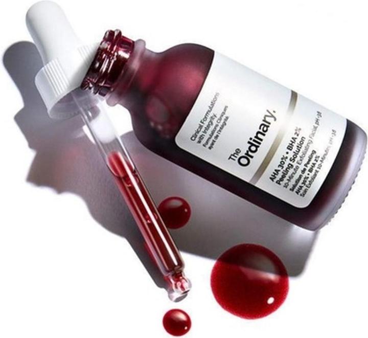 Productafbeelding The Ordinary AHA 30% + BHA 2% Peeling Solution chemische peeling 30 ml (30 ml)