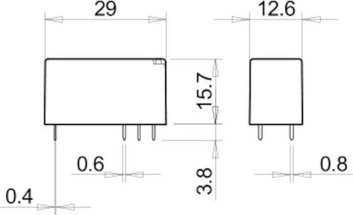 Productafbeelding Finder Drukrelais 48VDC 8A Serie 41