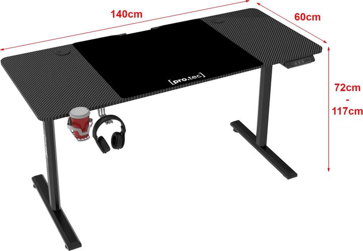 Image du produit Pro-Tec Hayward (140 x 60 x 117 cm)