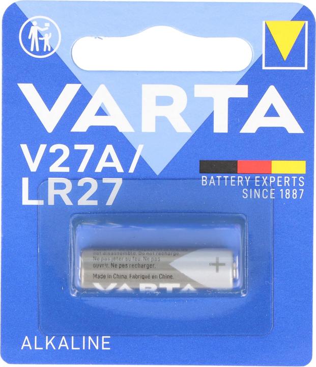 Produktbild Varta Electronics V27A (1 Stk., A27, 19 mAh)