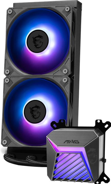 Actual product image MSI MAG CORELIQUID A15 240 COOLER