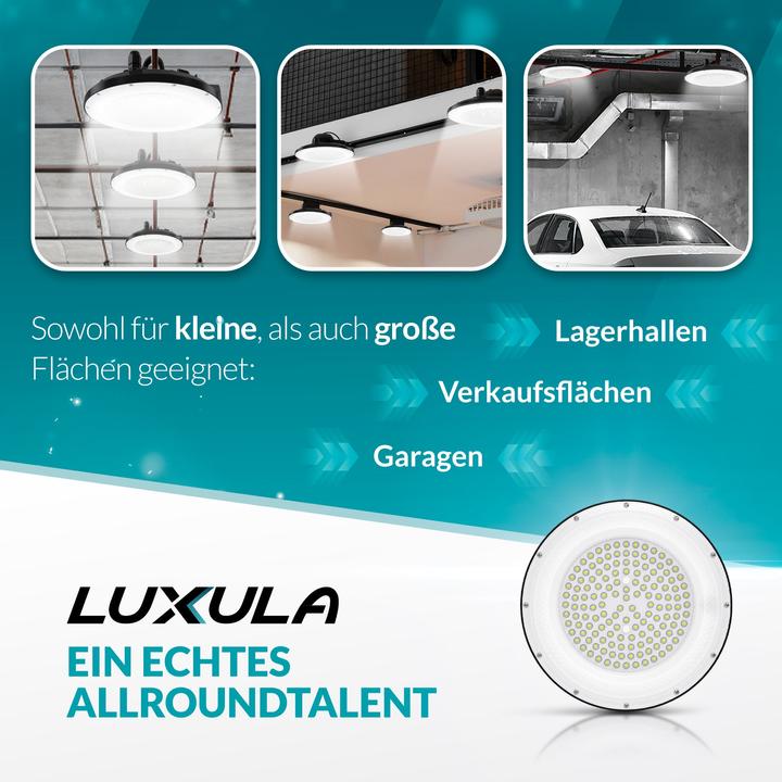 Produktbild Luxula LED-Highbay-Leuchte (10000 lm)