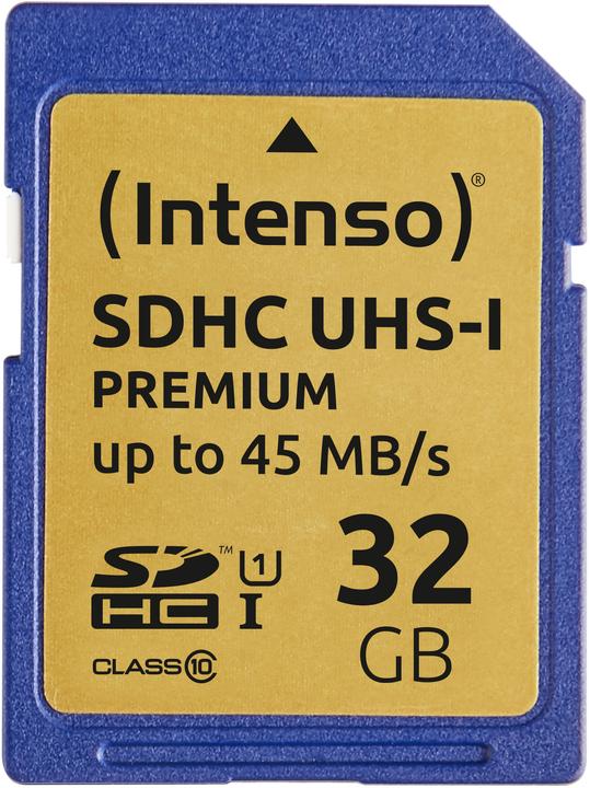 Produktbild Intenso SDHC Card (32 GB, SDHC, U1, UHS-I)