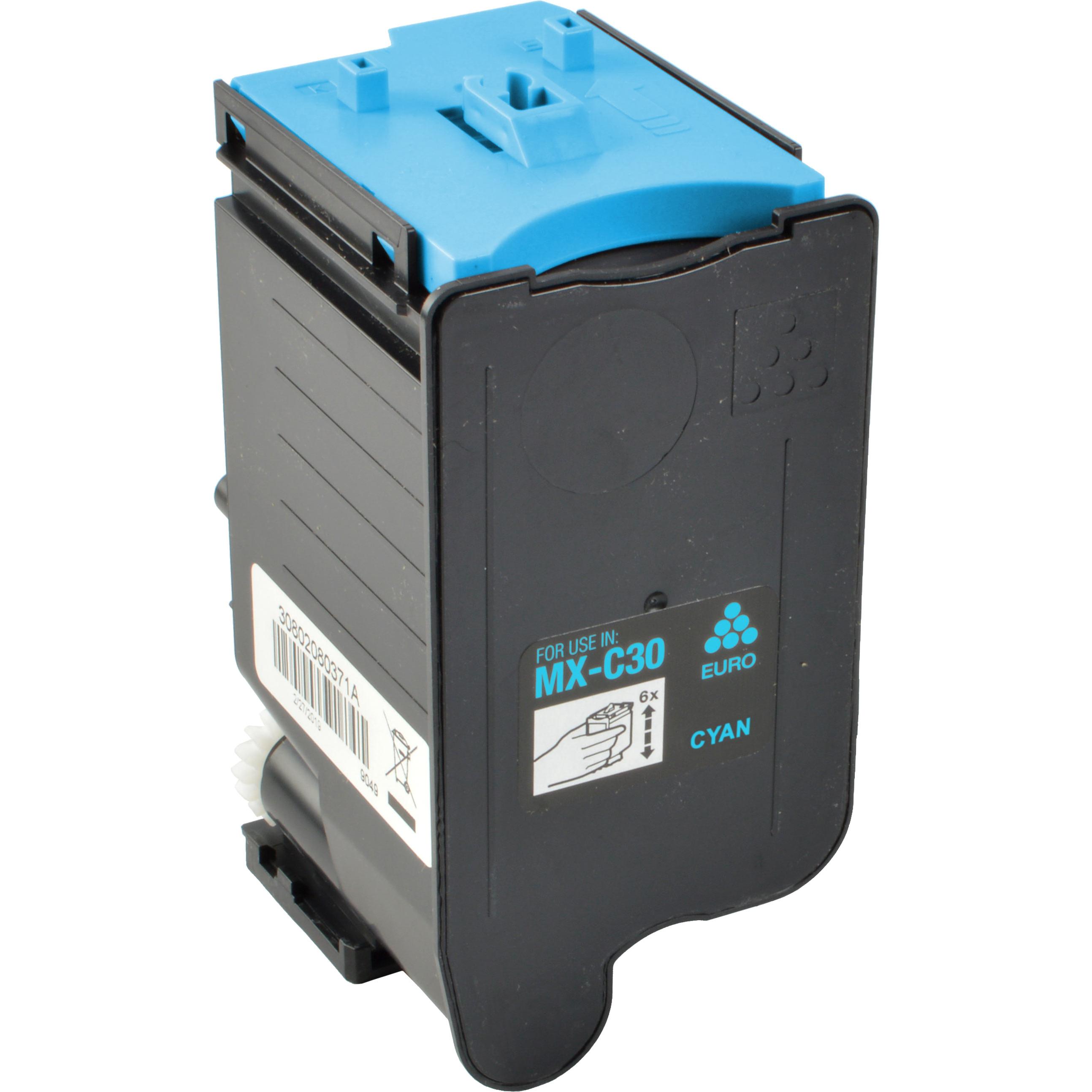 Ampertec, Toner, Toner ersetzt Sharp MX-C30GTC cyan (C)