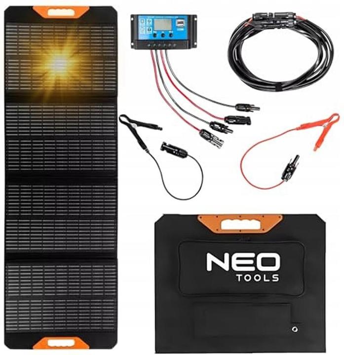Image du produit Neo Tools Batterie solaire portable (140 W, 4.40 kg)
