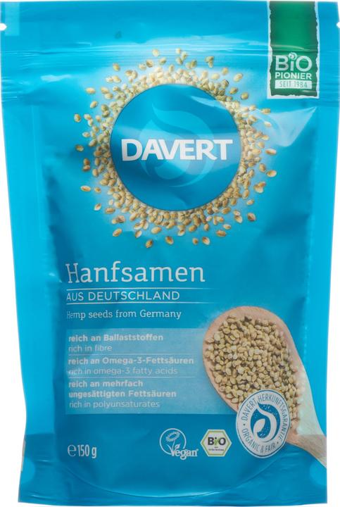 Actual product image Davert Hemp seeds organic (150 g)