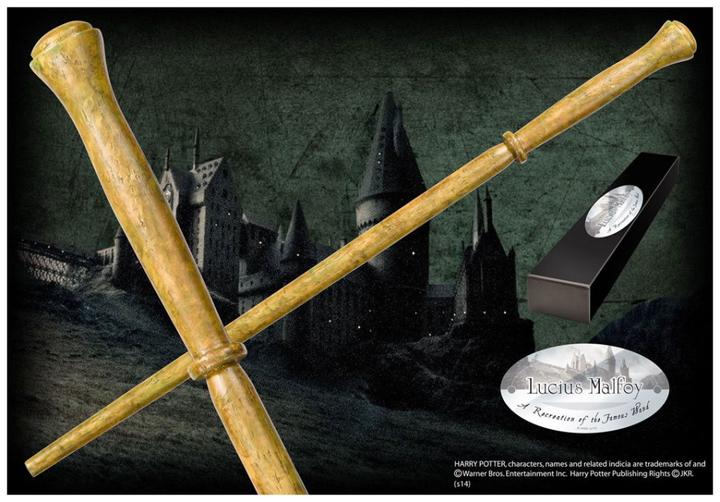 Produktbild Noble Collection Harry Potter Zauberstab Lucius Malfoy (Charakter-Edition)