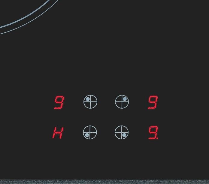 Actual product image Exquisit EKC601-Rsw-020 (58.40 cm, Glass ceramic hob)
