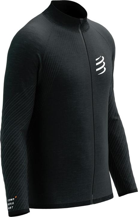 Compressport Sweat-shirt zippé sans couture