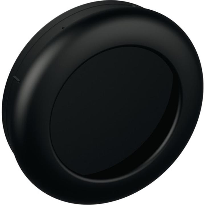 Hewi Einlassmuschel 538 MLB Polyamid matt 90 tiefschwarz Länge 90 mm Breite 90 mm