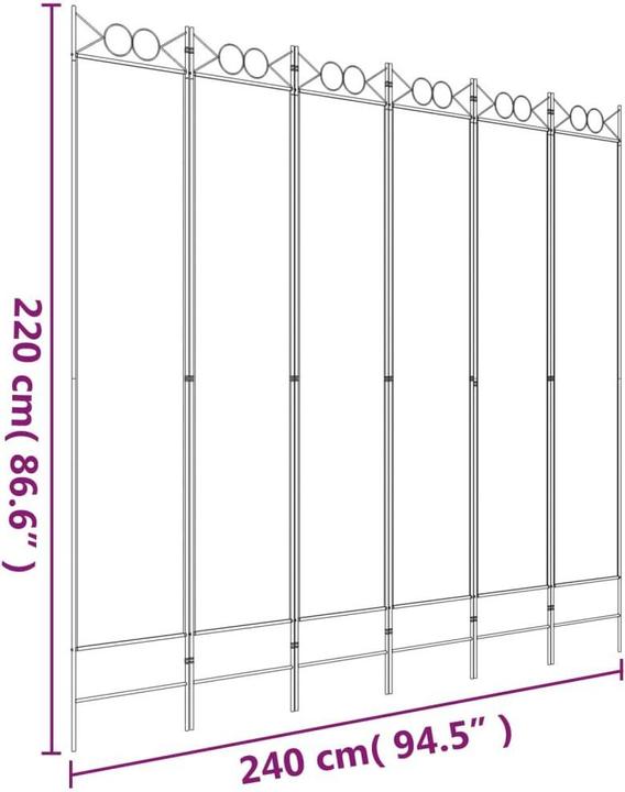 Immagine prodotto vidaXL Raumteiler