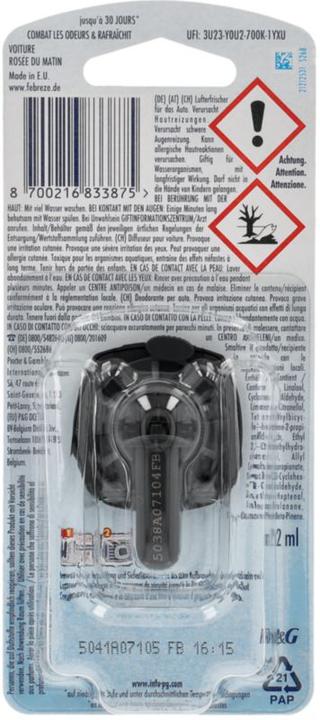 Actual product image Febreze Car