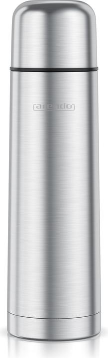 Produktbild Arendo Thermobecher 0,5l Edelstahl, doppelwandig isoliert, auslaufsicher, vakuumisoliert, 12h/24h warm/kalt (0.50 l)