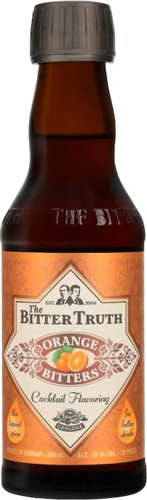 Image du produit The Bitter Truth TBT Orange (18 ans, 39 %, Allemagne, 1 x 20 cl, Amer)