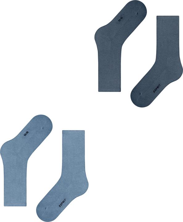 Produktbild Esprit Basic Tennis 2-Pack Damen (2er Pack, 39 - 42)
