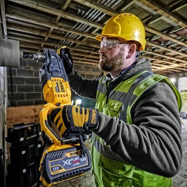 Actual product image DeWalt FLEXVOLT ANGLE RETURN 54V 269Nm WITHOUT BATTERIES AND CHARGER DCD470N (Rechargeable battery operated)