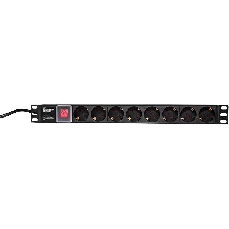 LogiLink, Steckdosenleiste, Steckdosenleiste (8 x, CEE 7/7, 2 m)