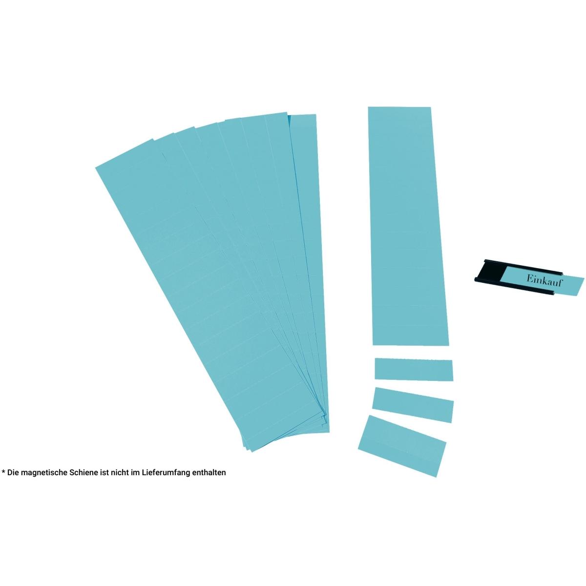 Ultradex, Kartenaufbewahrung, Einsteckkarten für 34mm Einsteckschiene 40x32mm blau VE=90 Stück (35 x 35 cm)