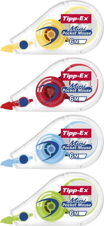 Actual product image Tipp-Ex Correction roller Mini Pocket Mouse 5 mm, 10 pieces