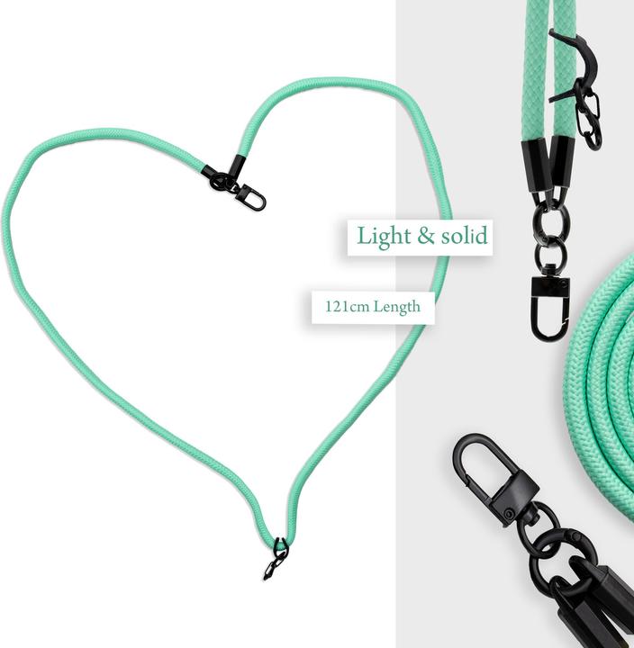 Actual product image Cadorabo Chain case for WIKO SUNNY 3 MINI necklace cover adjustable