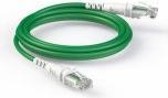 Produktbild PatchSee THEPATCHCORD Cat6A RJ45 Patch cable U/UTP green - 1.5m (U/UTP, CAT6a, 1.50 m)