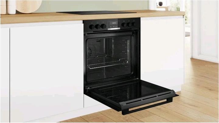 Produktbild Bosch Hausgeräte Built-in cooker set, HEG517BB3 + NKN645GA2E, Built-in cooker, Electric hob, HND611LS62