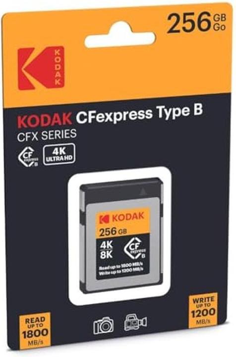 Image du produit Kodak CFexpress Type B 256GB (256 Go, CFexpress type B)