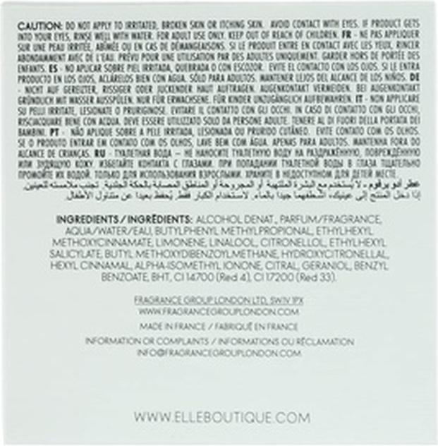 Actual product image Elle L'Edition Eau de Parfum 100ml Spray (Eau de parfum, 100 ml)