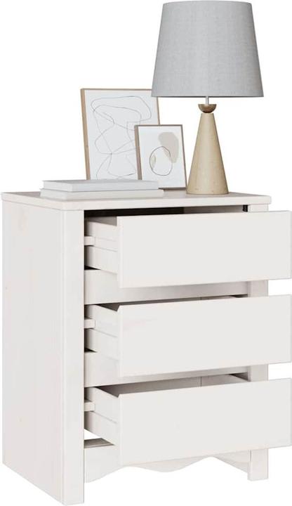 Actual product image vidaXL Massivholz-Möbel aus Kiefer (35 x 45 x 56 cm)