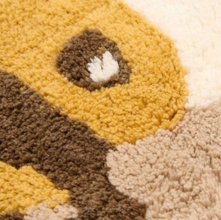 Actual product image Little Dutch Carpet Bunny - diam. 110 cm Anti Slip