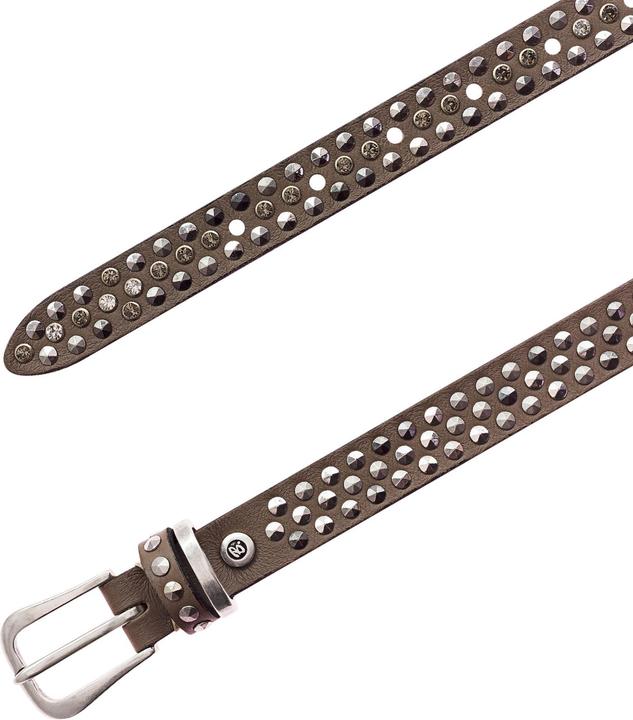 Actual product image B.Belt Nietengürtel Leder (100)