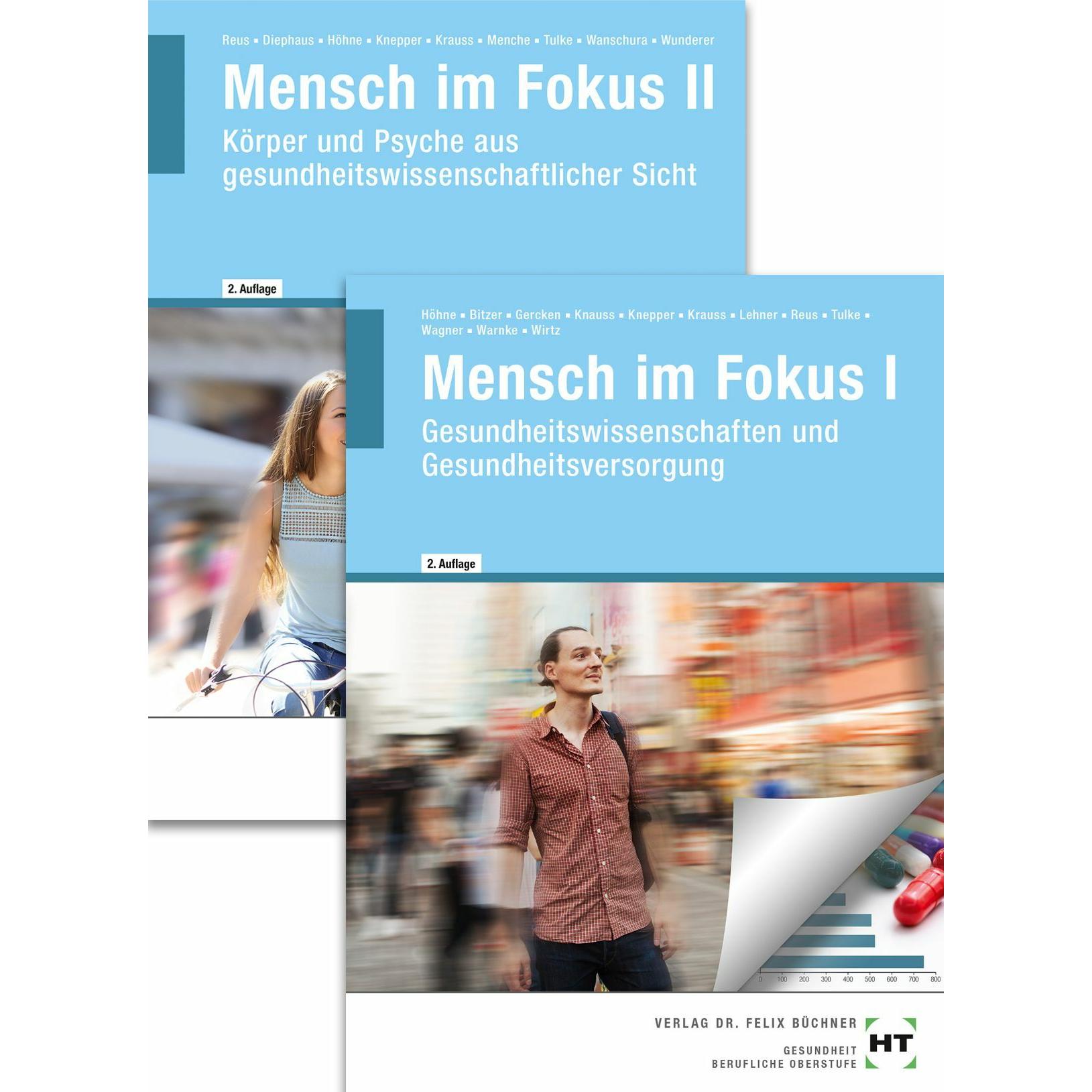 Paketangebot Mensch im Fokus Band I und Band II, Schulbücher von Nicole Dr. Menche, Sandra J. Dr. Wagner, Andrea Prof. D...