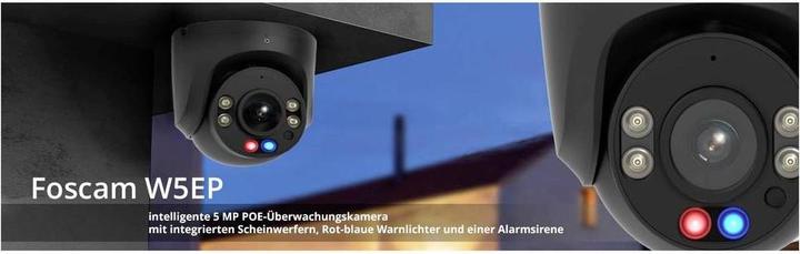 Actual product image Foscam W5EP-B - Surveillance camera IP LAN PoE outdoor (3072 x 1728 pixels)