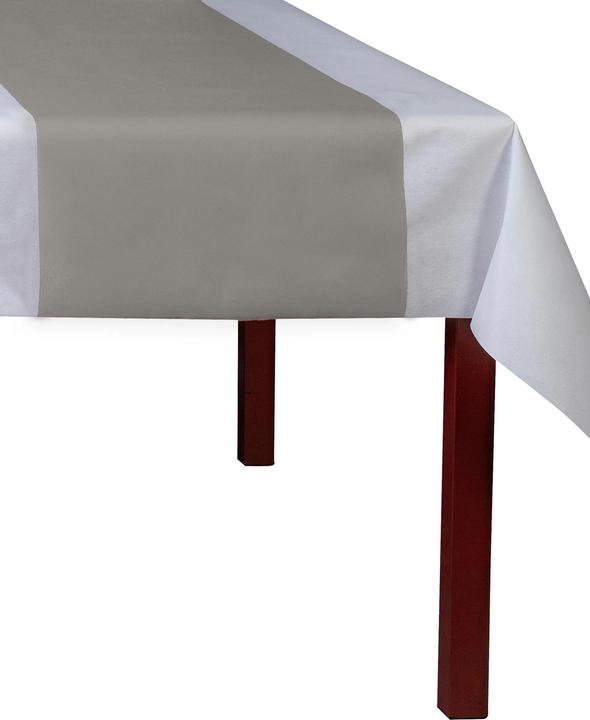 Image du produit PROnappe PRO nappe Tischläufer Tête-à-tête 40 cm x 4.8 m, Grau (40 x 480 cm)