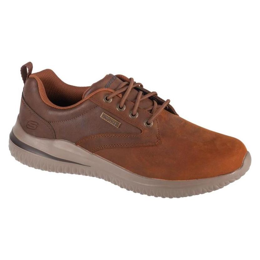 Skechers, Herren, Sneakers, Delson 3.0 - Glavine Brown, Braun, (47.5)