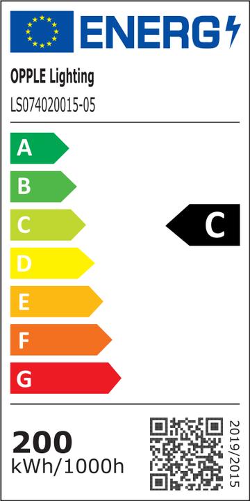 Etichetta energetica Opple Proiettore LED